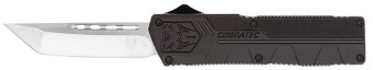 CobraTec Knives BCTLWTNS Lightweight  3.25" OTF Tanto Plain D2 Steel Blade/Black Aluminum Handle Includes Pocket Clip