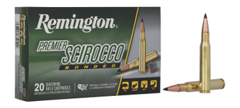 Remington Ammunition 29328 Premier Scirocco Bonded 30-06Springfield 180gr Swift Scirocco Bonded 20 Per Box/10 Case