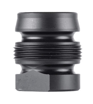Dead Air DA143 Xeno Xero Black 4140 HT Alloy Steel 9/16x24 RH Threads 1.105" OAL 0.99" Diameter 9mm