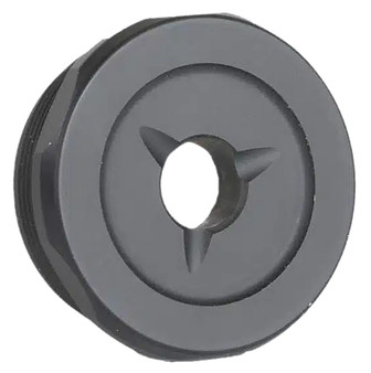 Jk Armament JK155LTEC22 LT Flash Reducer End Cap 22Cal Fits Aluminum Hard Anodized Black
