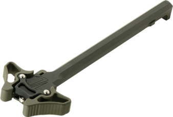Timber Creek Outdoors EMAMBICHOD Mini Enforcer Charging Handle OD Green Billet Aluminum Ambidextrous Hand