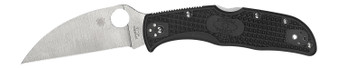 Spyderco C243FPWCBK Endela Lightweight 3.40" Folding Wharncliffe Plain VG-10 SS Blade, Black Textured FRN Handle