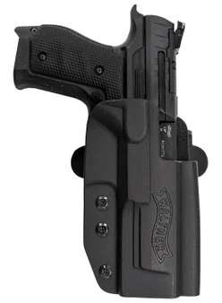 Walther Arms 5130217 PPQ  Q5 Match Steel Frame OWB Holster Black Kydex Belt Slide