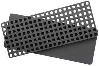 Magpul MAG1456BLK DAKA Grid Organizer Black Polypropylene
