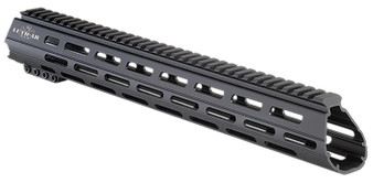 Luth-ar HG-LW15M Palm Handguard Aluminum Black Hardcoat Anodize Receiver