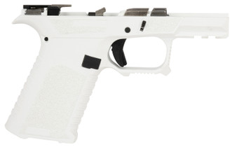 Sct Manufacturing 0226020000IF  Full Frame White 9mm Luger Polymer Frame