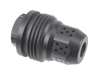 Jk Armament JKMDHDBE28 Bald Eagle Compensator 22Cal Fits 1/2"x28 Stainless Steel Nitride Black