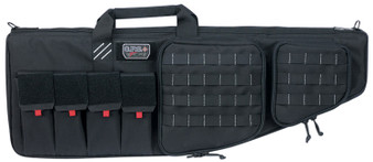 GPS Bags T32ARB Tactical AR Case 32" Black 1000D Nylon with Mag & Storage Pockets, Lockable Zippers, External Handgun Pocket & DuPont Teflon Coating