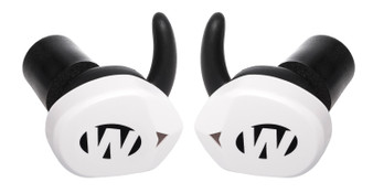 Walker's GWPSLCR2BTWHT Silencer BT 2.0 Electronic Ear Buds Sports South Exclusive White Polymer