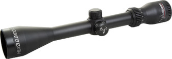 Traditions A1143RIR Muzzleloader Scope  3-9x 40mm Matte Finish Illuminated Range Finding Reticle