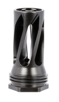 Huxwrx 1677 QD 556 Flash Hider Black with 1/2"-28 tpi Threads,  2.30" OAL & 1.20" Diameter for 5.56x45mm NATO AR-Platform