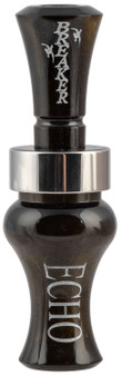 Echo Calls 78909 Breaker  Single Reed Mallard Hen Sounds Attracts Ducks Black Gold Pearl Acrylic