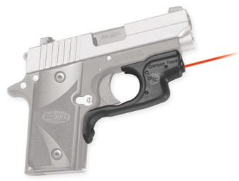 Crimson Trace 0170701 Laserguard  Sig P238/P938, Red Laser Black Polymer
