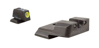 Trijicon 600558 HD Night Sights  Green/Tritium Yellow Outline Front Sight-Green Tritium Black Outline Rear Sight Smith & Wesson M&P/M&P M2.0