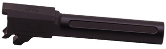 True Precision Inc TPP365XLBXBL Sig  9mm Luger 3.70" Fluted Black Nitride Stainless Steel, Fits Sig P365XL/P365X-MACRO