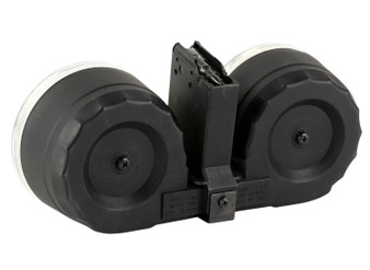 Kci Usa Inc KCIMZ067 AK  100rd Drum 223 Rem/5.56 NATO Fits AK Platform Black