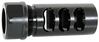 American Precision Arms G2L5830N Gen 2 Little Bastard Self Timing Brake Black Nitride Stainless Steel with 5/8"-24 tpi Threads, 2.22" OAL & 1" Diameter for 30 Cal Rifle