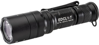 SureFire EDCL1T Everyday Carry Light 1  Black Anodized 5/500 Lumens White LED
