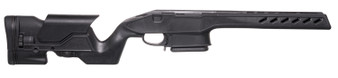 Archangel AA1500SA Precision Stock  Black Synthetic Fixed with Adjustable Cheek Riser for Weatherby Vanguard; Howa 1500 Short Action Includes Mag