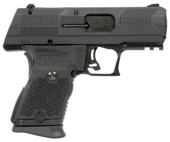 Hi-Point YC9NTB YC9  9mm Luger 10+1 3.93" Black Steel Barrel, Black YC9 Styled/Serrated Slide, Black Polymer Frame w/Picatinny Rail, Black Plastic Grips