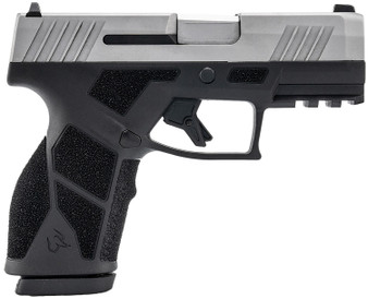 Taurus 1-GX2939-10 GX2  9mm Luger 10+1 3.37" Matte Stainless Steel Barrel, Matte Serrated Stainless Steel Slide, Matte Black Polymer Frame w/Picatinny Rail, Polymer Grip