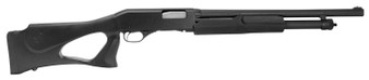 Stevens 23246 320 Security 12 Gauge 3" 5+1 18.50" Matte Black Chrome Lined Barrel, Fixed Thumbhole Stock, Bead Sight