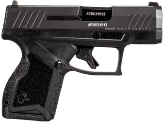 Taurus 1GX4M93GR10 GX4  Micro-Compact 9mm Luger 10+1 3.06" Black Steel Barrel/Gray Serrated Slide/ Gray Stainless Steel Frame/ Black Polymer w/Interchangeable Backstrap Grips Right Hand
