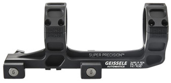 Geissele Automatics  AR15 Super Precision Scope Mount/Ring Combo Black Anodized