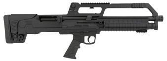 Escort HEBA20180001 BullTac SA 20 Gauge Semi-Auto 3" 5+1 18" Black Stainless Steel Barrel, Black Aluminum/Polymer Receiver w/Picatinny Rail, Black Bullpup Synthetic Stock, Black Grip