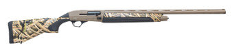 Pointer FT21CAMO20 Field Tek FT21 Semi-Auto 3" 5+1 28" OD Green Cerakote Vent Rib Barrel & Aluminum Receiver, Fixed Mossy Oak Bottomland Synthetic Stock