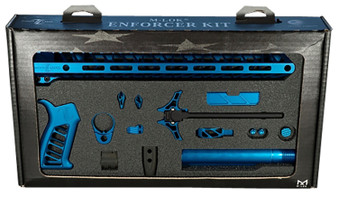 Timber Creek Outdoors TCOEKB Enforcer Complete Build Kit Blue Anodized for AR-15