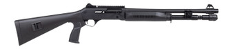 Panzer Arms PAM4TSSB M4 12 Gauge Semi-Auto 3" 5+1 18.50" Black Barrel, Black Aluminum Receiver w/Picatinny Rail, Black Fixed Synthetic Stock, Black Polymer Grip