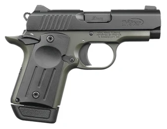 TriStar 85714 Protege X  Sub-Compact Frame 9mm Luger 7+1 3.20" Black Steel Barrel, Black Cerakote Serrated Steel Slide, OD Green Cerakote Frame, Black Polymer Grip