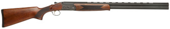Dickinson LLC GW12B28P Green Wing  12 Gauge 2rd 3" 28" Vent Rib Barrel, Engraved Steel Receiver,   Matte Black Metal Finish, Bead Front Sight, Wood Stock & Ejector