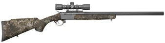 Traditions CRX6-2200625 Crackshot XBR Package 22 Cal/27 Long Cal 16.50"-20" Blued Barrel/Rec, Veil Wideland Stock Includes Two Barrels, 4x32 Scope, Three Firebolt Arrows