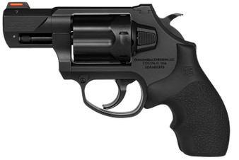 Diamondback DB0700S001 SDR  Small 357 Mag/38 Special +P 6 Shot 2" Black Nitride Stainless Steel Barrel, Cylinder & Frame, Black Hogue Rubber Grip, Exposed Hammer