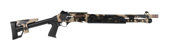 Panzer Arms PAM4CSSFCTMFSS M4 Speed Pro 12 Gauge Semi-Auto 3" 5+1 18.50" FDE Scorpion Camo w/Titanium Accents Ported Barrel & Aluminum Receiver w/Picatinny Rail, M-LOK Handguard, FDE Scorpion Camo Ske