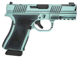 Black Rain Ordnance FLP9MMTBB   Compact Frame 9mm 15+1 4" Stainless Steel Slide