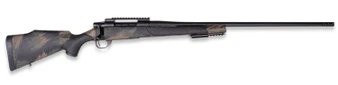 Weatherby VBS65PPR2B Vanguard Black Hills 6.5 PRC 3+1 20" + 2" Matte Blued Heavy Threaded Barrel, Matte Blued Steel Receiver w/Picatinny Rail, Black w/Green & Tan Accents Peak 44 Monte Carlo Polymer S