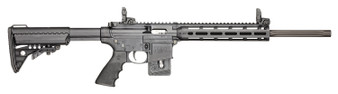 Smith & Wesson 11507 M&P15 PC Sport *State Compliant 22 LR 10+1 18" Matte Black Carbon Steel Barrel, Matte Black Picatinny Rail Polymer Receiver, M-LOK Handguards, Black Vltor Fixed Polymer Stock, Bla