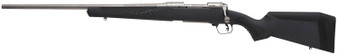 Savage Arms 57059 110 Storm Full Size 300 Win Mag 3+1 24" Matte Button-Rifled Barrel, Matte Drilled & Tapped Stainless Steel Receiver, AccuStock Matte Gray Synthetic Stock, Left Hand