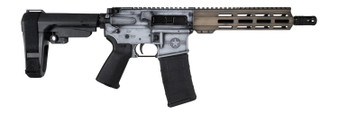 Shark Coast Tactical SCC07534WHOG-P Warthog 5.56 NATO 30+1 10.50" Black Nitride Threaded Barrel, Aluminum Receiver w/Picatinny Rail, M-LOK Handguard, Polymer SB Tactical SBA3 Brace, Magpul MOE Grip, R