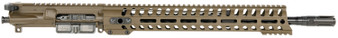 Patriot Ordnance Factory  Minuteman Complete Upper 5.56x45mm NATO 16.50" Black Nitride Barrel Aluminum Patriot Brown Receiver 14.50" M-LOK Handguard Lo Pro DI Gas Block (Mid Length)