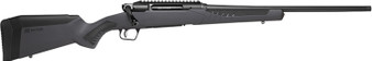 Savage Arms 57910 Impulse Driven Hunter 300 Win Mag 3+1 20" Matte Black Threaded Barrel, Matte Black Carbon Steel Receiver w/Picatinny Rail, Gray AccuStock Synthetic Stock, Ambidextrous