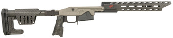 Fierce Firearms SACHSTU  Chassis Kit Tungsten Gray Fits AR-15 Short Action