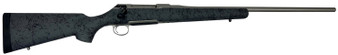 Sauer S1HSGP65C 100  6.5 PRC Caliber with 4+1 Capacity, 24" Barrel, Gray Cerakote Metal Finish & Gray Black Webbed Fixed HS Precision Stock Right Hand (Full Size)