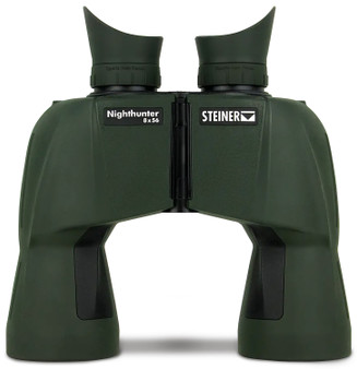 Steiner 2070 Nighthunter  8x56mm BaK-4 Porro Prism, Auto Focus, Matte Green Makrolon w/Rubber Armor
