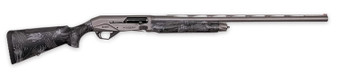 Weatherby XST2028MAG Sorix  Full Size 20 Gauge Semi-Auto 3" 2+1 28" Gray Cerakote Vent Rib Barrel & Drilled & Tapped Steel Receiver, Storm Camo Synthetic Stock w/Adj Shim, Ambidextrous