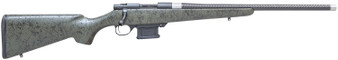 Howa HCE6ARCGRN 1500 Carbon Elevate 6mm ARC 20" Carbon Fiber Wrapped Threaded Barrel, Black Drilled & Tapped Steel Receiver, Fixed Stocky's OD Green w/Black Webbing Synthetic Stock, Right Hand