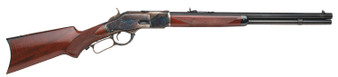 Taylors & Company 550175 1873  357 Mag Caliber with 10+1 Capacity, 20" Blued Octagon Barrel, Color Case Hardened Metal Finish & Walnut Fixed Pistol Grip Stock Right Hand (Full Size)